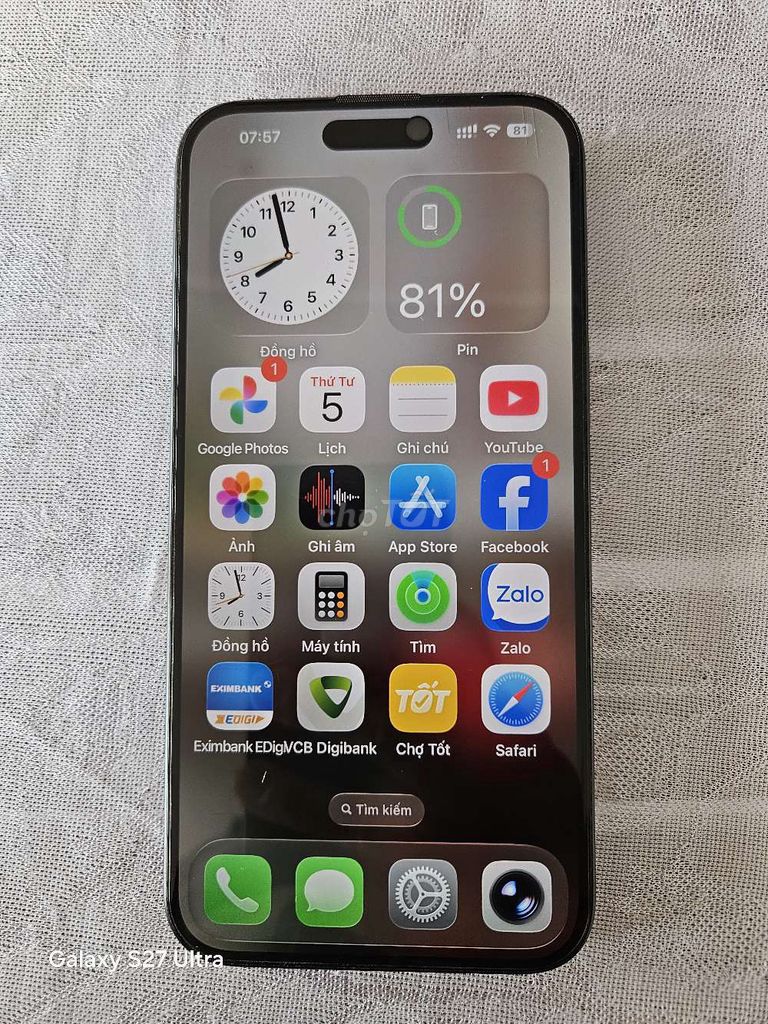 Apple iPhone 16 Plus 128GB Đen Mỹ (LL/A). Mua bán Điện thoại tại Quận Ninh Kiều Cần Thơ được đăng bởi Thịnh Phát hình 1