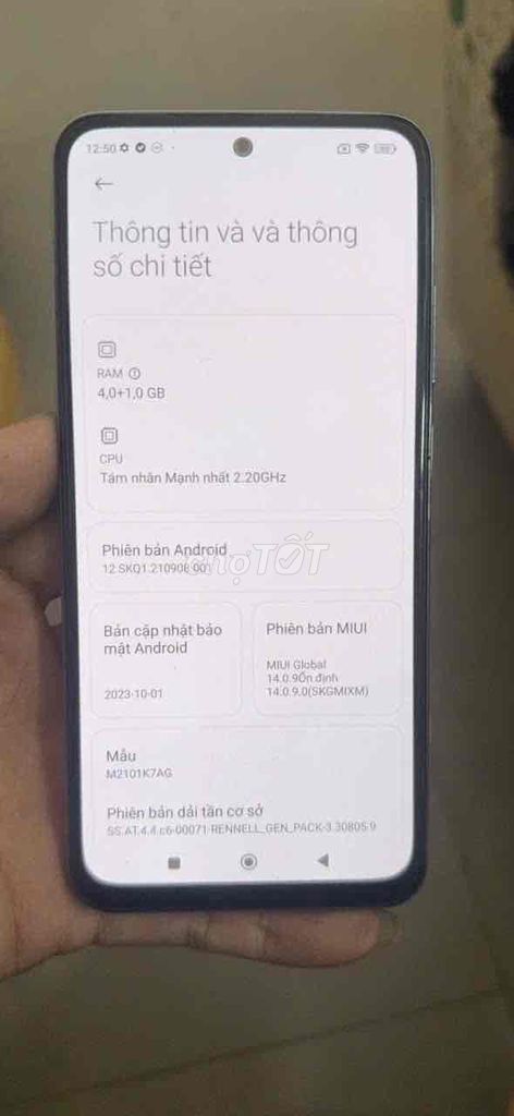 Xiaomi Redmi Note 10 64GB Trắng. Mua bán Điện thoại tại Thành phố Dĩ An Bình Dương được đăng bởi Trần hữu long hình 1