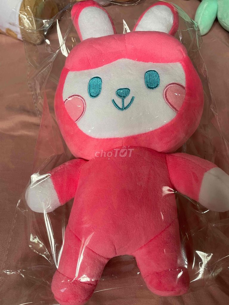 THỎ BÔNG HỒNG ĐÁNG YÊU CHO BÉ. Mua bán Mẹ và bé tại Quận Bình Thạnh Tp Hồ Chí Minh được đăng bởi THÁI HOME hình 1