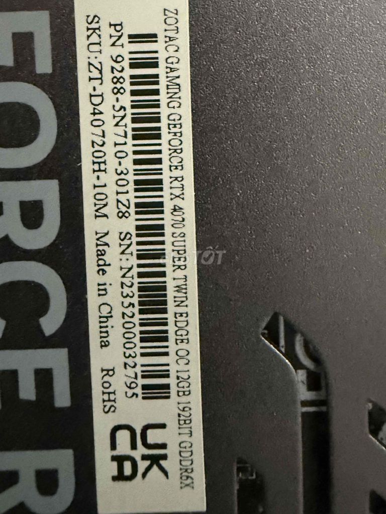 Card đồ họa MSI 4060 Ventus OC 8GB Đã sử dụng. Mua bán Linh kiện (RAM, Card...) tại Quận Long Biên Hà Nội được đăng bởi An hình 1