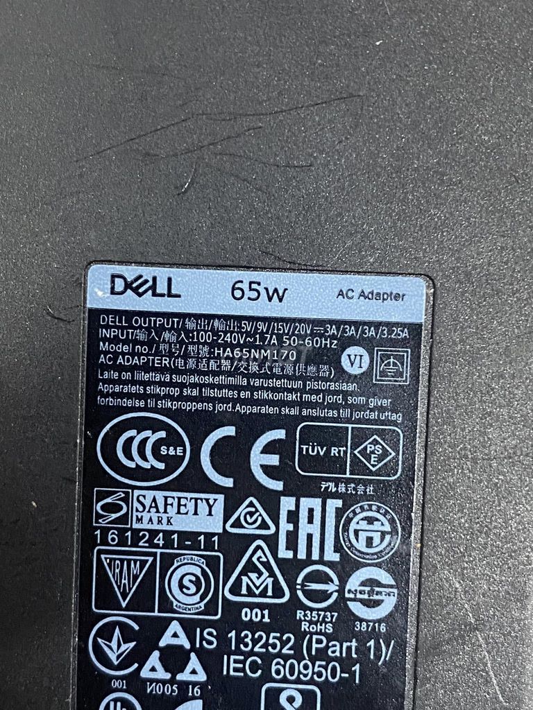 sạc dell type c 65w