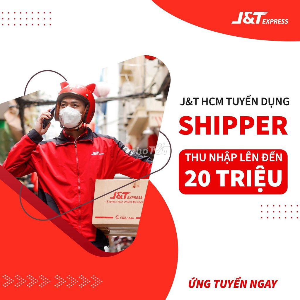 Tuyển 20 Shipper Khu Vực Thủ Đức (Quận 2 cũ)