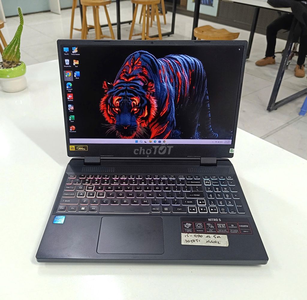 Bán Acer Nitro 5 : i5-12500H/16GB/RTX 3050Ti. Mua bán Laptop tại Quận Hải Châu Đà Nẵng được đăng bởi TTCenter 484 NÚI THÀNH hình 1
