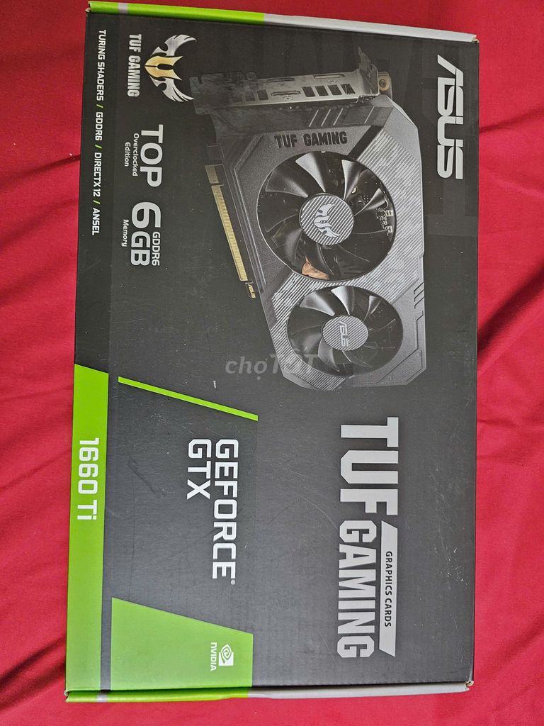 VGA GTX 1660Ti Asus TUF Evo Likenew