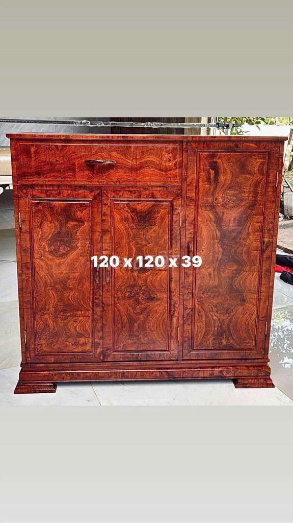 Tủ Gỗ Nâu 120 x 120 x 39 cm. Mua bán Tủ, kệ gia đình tại Thành phố Buôn Ma Thuột Đắk Lắk được đăng bởi Quốc Bảo hình 1