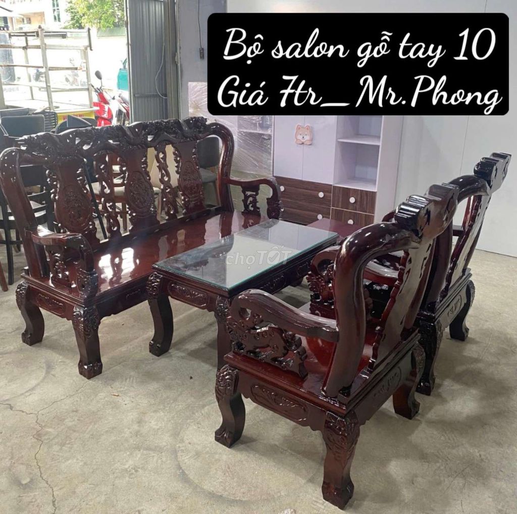 Thanh lý salon tay 10 kỳ lân giá 7tr tphcm