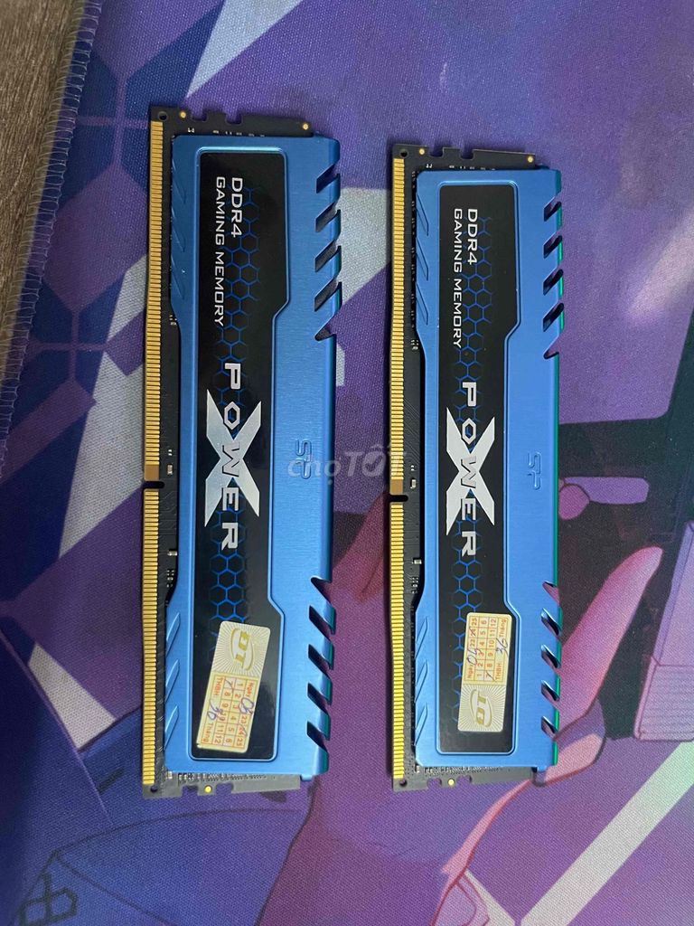 RAM SP Power DDR4 8GB x 2 Xanh. Mua bán Linh kiện (RAM, Card...) tại Quận Thanh Xuân Hà Nội được đăng bởi Hiii hình 1