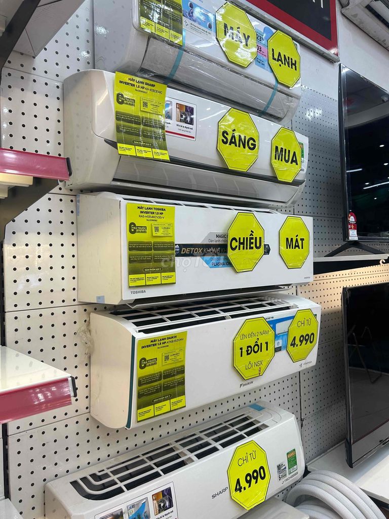 Máy lạnh Đa dạng Tiết kiệm điện. Mua bán Máy lạnh, điều hoà tại Quận 12 Tp Hồ Chí Minh được đăng bởi Dự Phạm hình 1