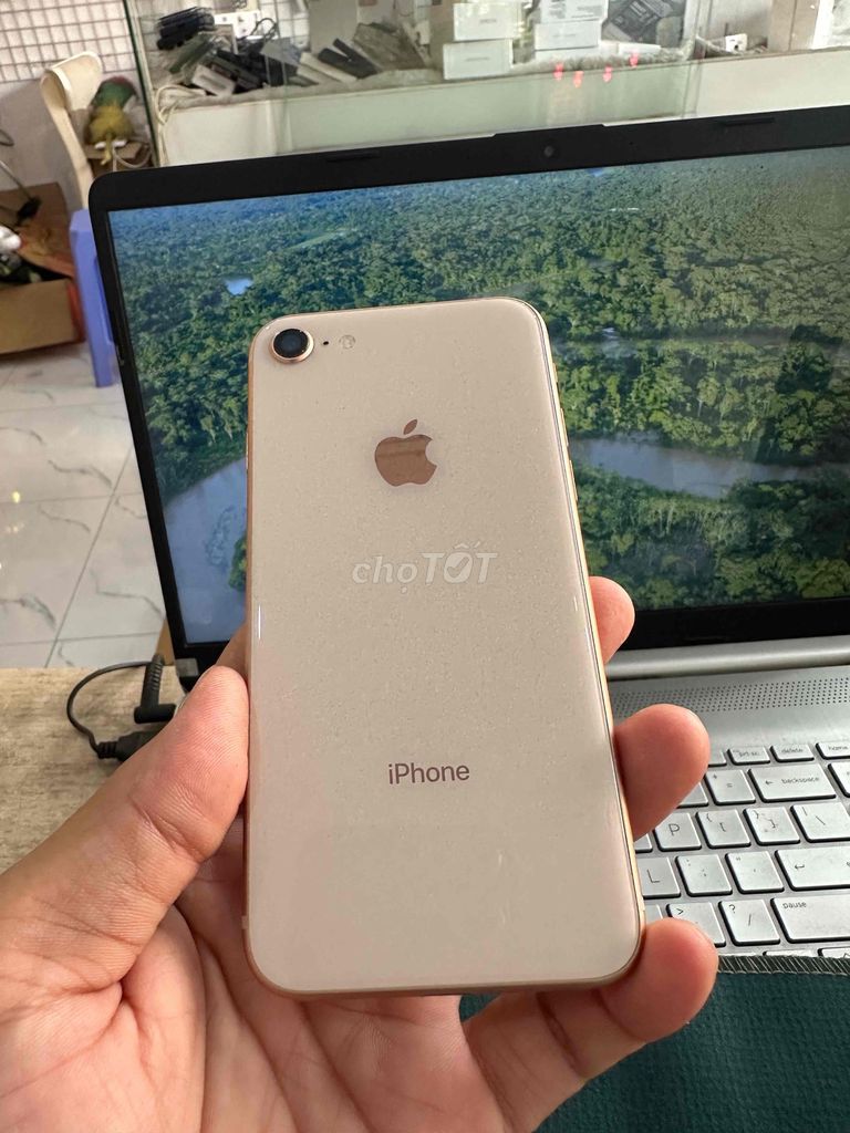 Apple iPhone 8 64GB Vàng hồng 83%. Mua bán Điện thoại tại Thành phố Dĩ An Bình Dương được đăng bởi junstar store hình 1