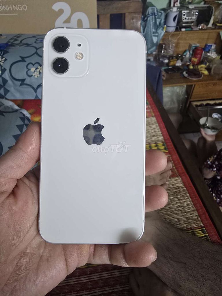 iPhone 12 128GB Trắng. Mua bán Điện thoại tại Thành phố Biên Hòa Đồng Nai được đăng bởi Hieu Pham hình 1