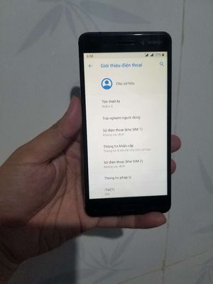Nokia 6 đẹp ram 3/32gb Android 9 full chức năng