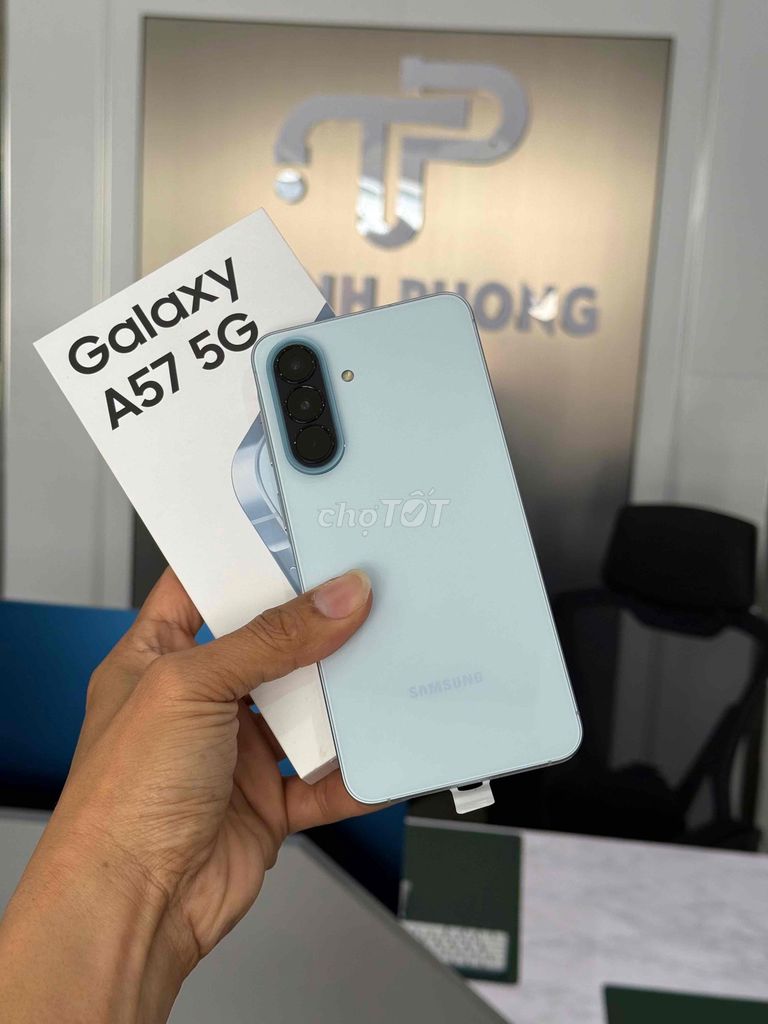 Samsung A57 5G 128GB Xanh Mới 100%. Mua bán Điện thoại tại Thành phố Cà Mau Cà Mau được đăng bởi Thanh phong  hình 1