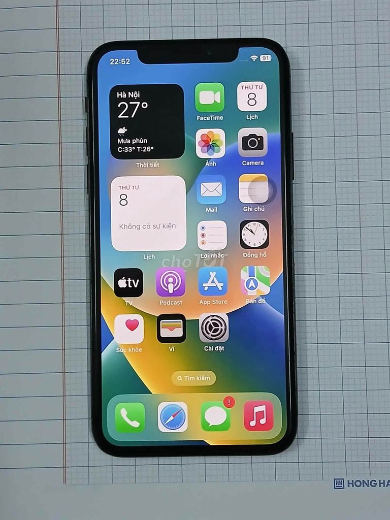Apple iPhone X 64GB Mất Face ID. Mua bán Điện thoại tại Quận Tân Bình Tp Hồ Chí Minh được đăng bởi Hội Đồ Điện Tử hình 1