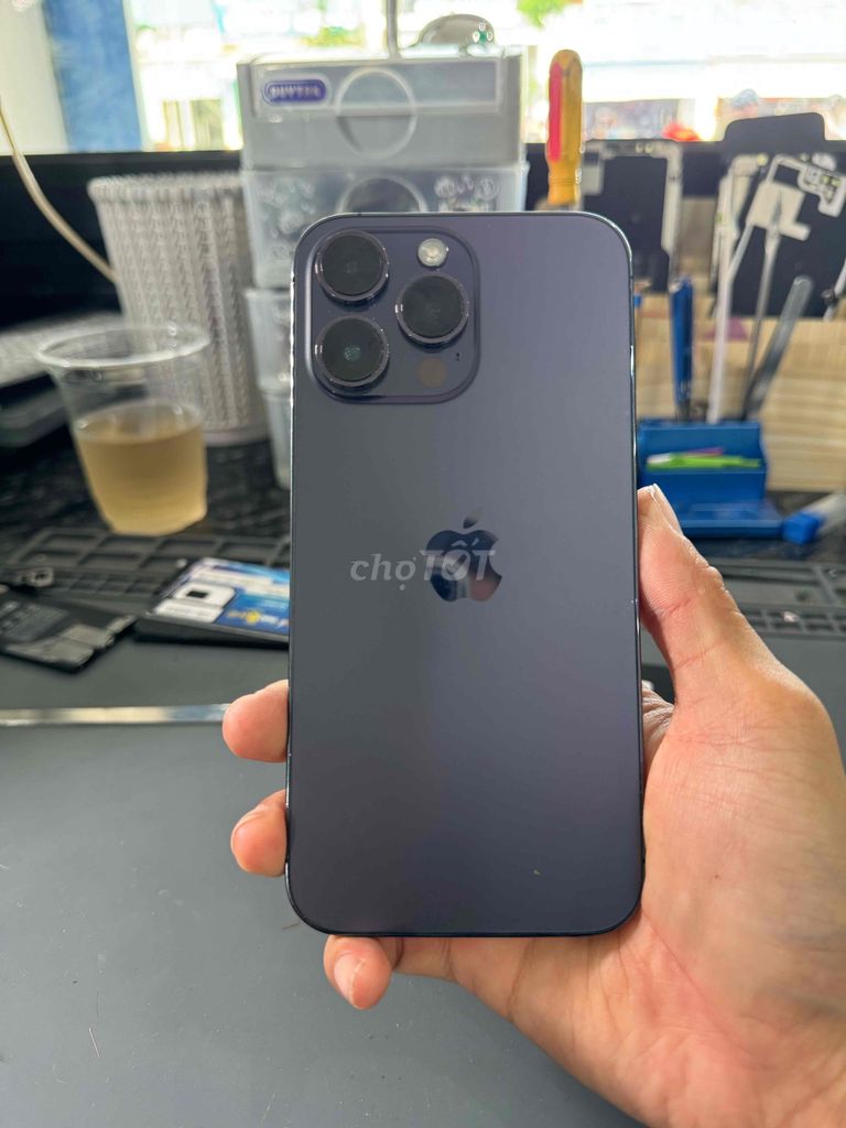 iPhone 14 Pro Max Tím full cn, bản có sim. Mua bán Điện thoại tại Thành phố Huế Thừa Thiên Huế được đăng bởi Pan Phone hình 1