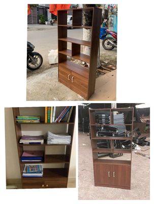 Kệ sách màu nâu đậm 499k 140x70x24cm. Mua bán null tại Quận Thanh Khê Đà Nẵng được đăng bởi Gia Dụng Thủy Lê
