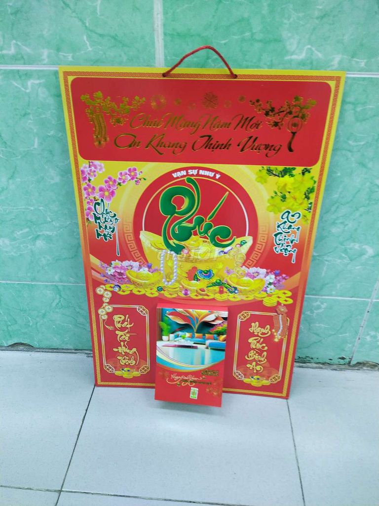 Lịch năm mới Ất Tỵ 2025 size 14*20cm