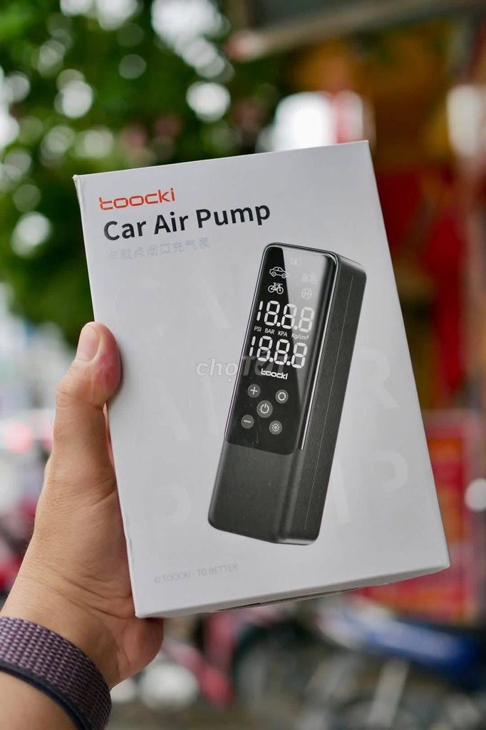 Bơm lốp ô tô thông minh Toocki Car Air Pump A5!. Mua bán Phụ tùng xe tại Thành phố Nha Trang Khánh Hòa được đăng bởi Tien Dung hình 5