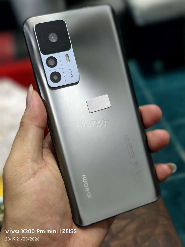 Xiaomi 12T 128GB Xám. Mua bán Điện thoại tại Quận Tân Bình Tp Hồ Chí Minh được đăng bởi Táo Bán Lổ hình 1