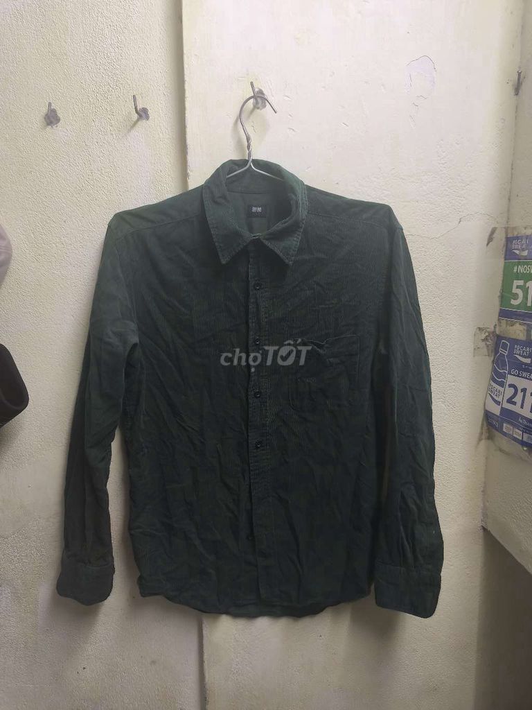 Áo sơ mi Uniqlo Nam cotton size L. Mua bán Quần áo tại Quận Cẩm Lệ Đà Nẵng được đăng bởi Thư hình 1