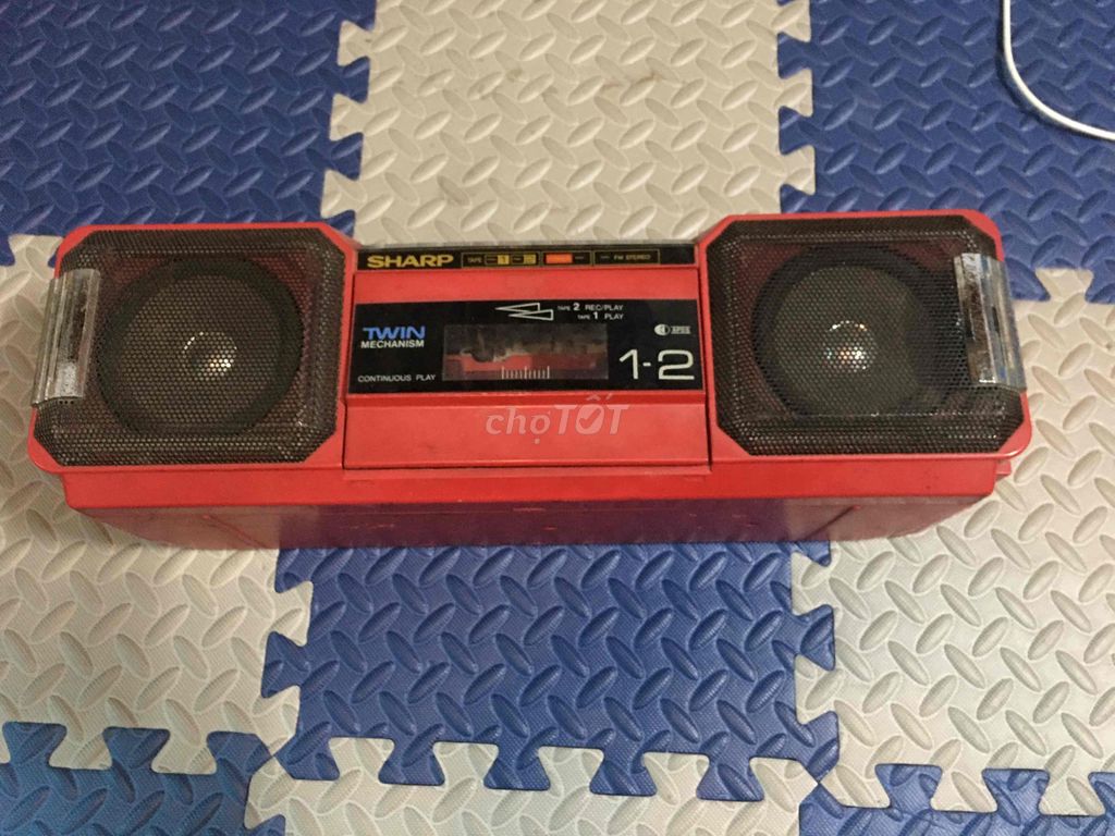 Đài cassette Sharp WQ-T281 Đỏ. Mua bán Tivi, Âm thanh tại Quận Bắc Từ Liêm Hà Nội được đăng bởi Khuong hình 1