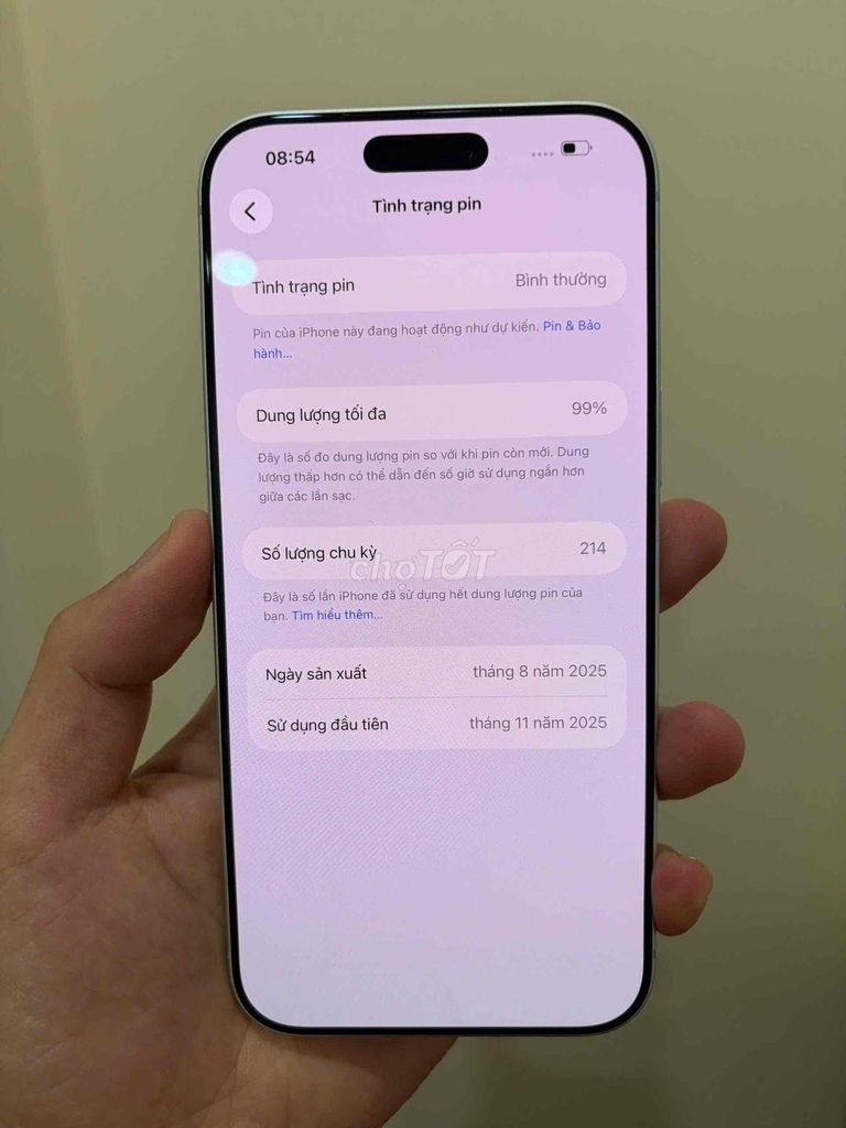 iPhone 17 Pro Max 256GB Bạc VN/A. Mua bán Điện thoại tại Huyện Thanh Trì Hà Nội được đăng bởi Đoàn Xuân Tùng hình 1
