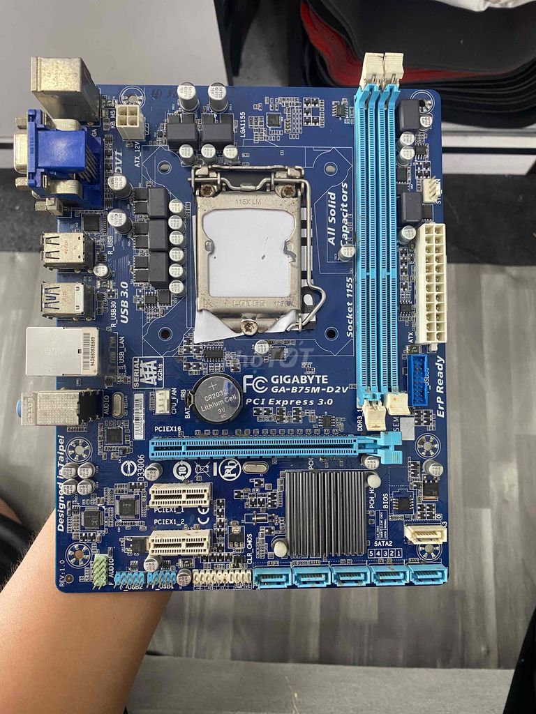 BÁN MAIN GA-B75M. Mua bán Linh kiện (RAM, Card...) tại Quận Gò Vấp Tp Hồ Chí Minh được đăng bởi ngọc trang hình 1