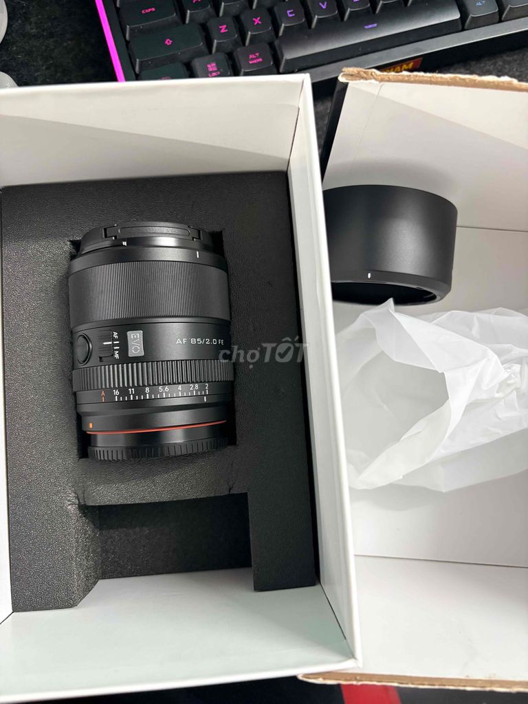 Ống kính Sony viltrox 85mm evo f2.0. Mua bán Máy ảnh, Máy quay tại Quận Thốt Nốt Cần Thơ được đăng bởi Lý Hiếu hình 1