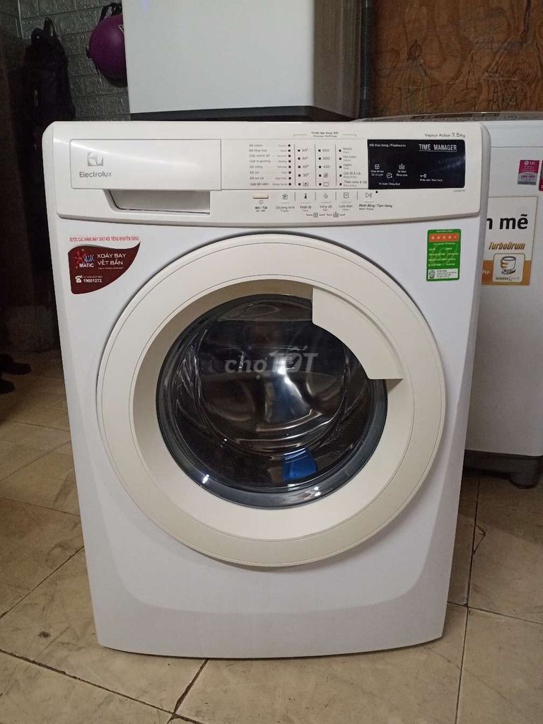 Electrolux 7.5kg nguyên zin có BH bao lắp đặt