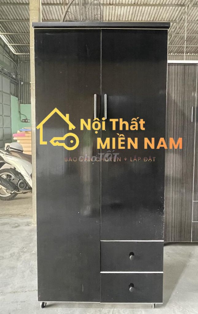 Tủ quần áo nhựa đen 1m8x82cm. Mua bán Tủ, kệ gia đình tại Quận Gò Vấp Tp Hồ Chí Minh được đăng bởi Cửa Hàng Nội Thất hình 1