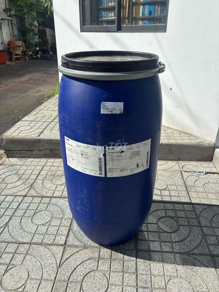 Thùng phuy nhựa xanh 40cm 1m có nắp. Mua bán Dụng cụ nhà bếp tại Quận 12 Tp Hồ Chí Minh được đăng bởi Nguyễn Văn Hòa hình 1