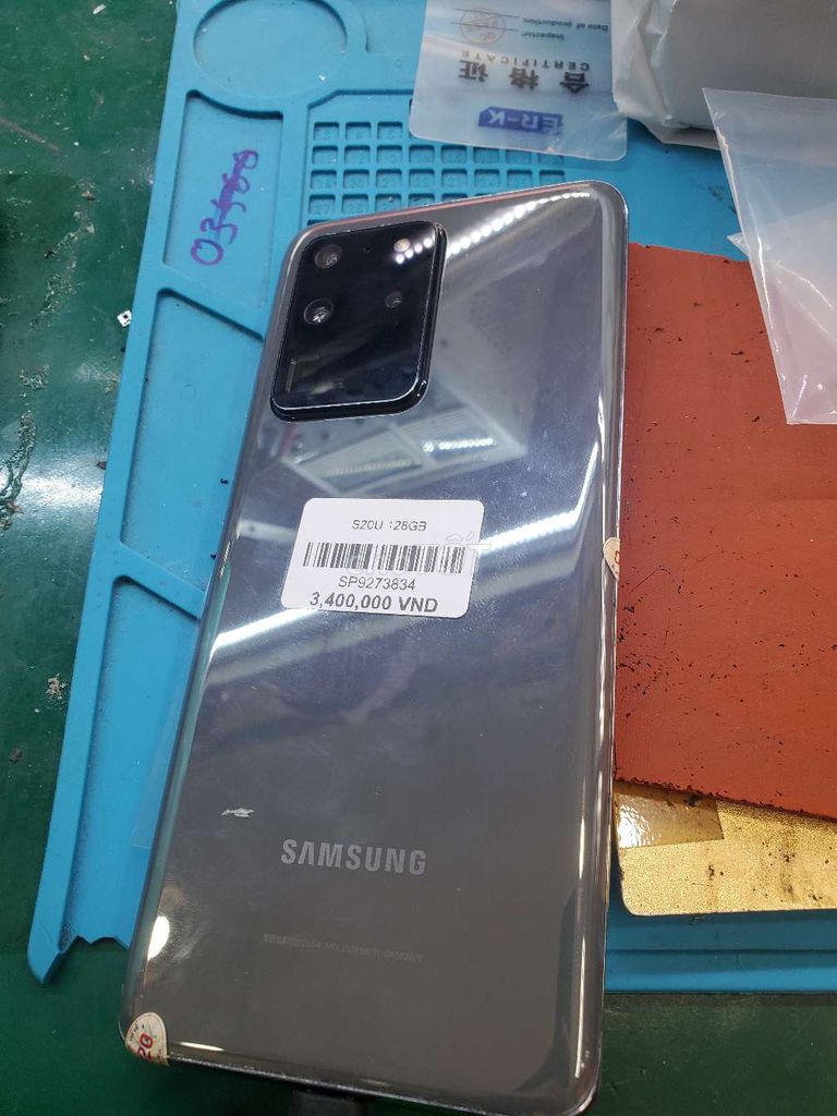 Samsung Galaxy S20 Ultra 5G 128GB Xám. Mua bán Điện thoại tại Quận 8 Tp Hồ Chí Minh được đăng bởi Khánh Bình Chánh hình 1