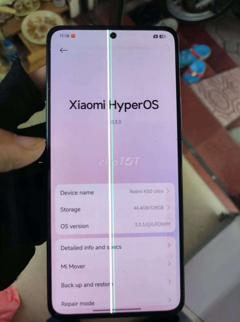 Xiaomi Redmi K50 Ultra 128GB Bạc. Mua bán Điện thoại tại Quận Cầu Giấy Hà Nội được đăng bởi dienthoaicu hình 1