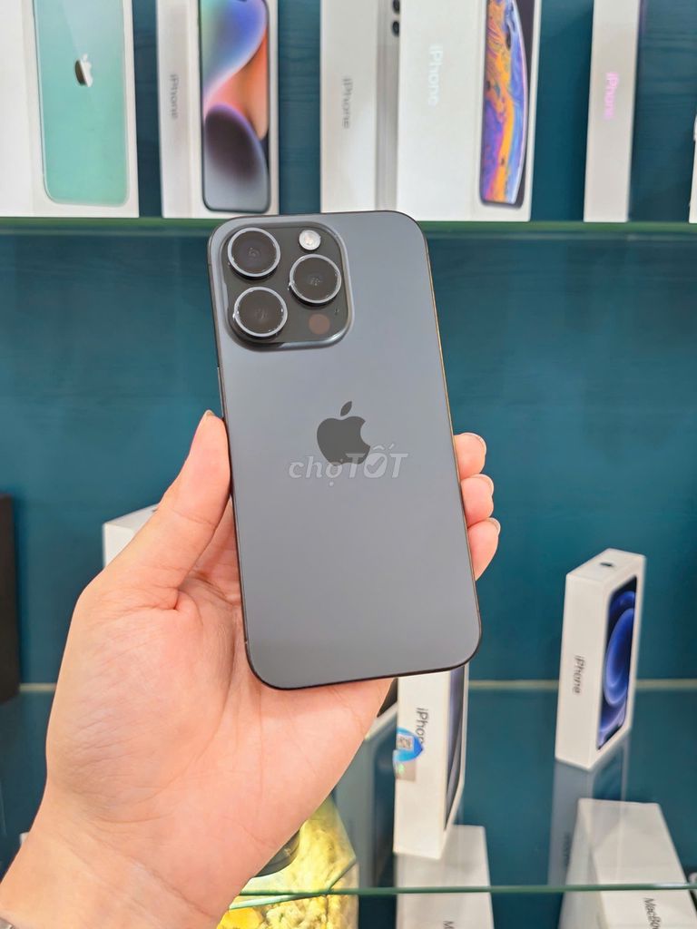 iPhone 15 Pro 256GB Đen Zin Nguyên Bản Có Khay Sim. Mua bán Điện thoại tại Quận Phú Nhuận Tp Hồ Chí Minh được đăng bởi TYMO Việt Nam hình 1