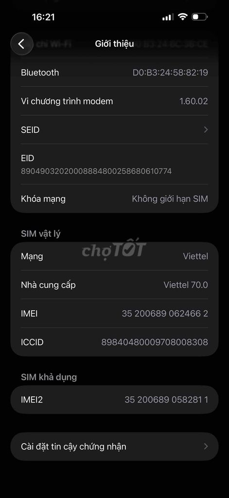 Apple iPhone 17 Pro Max 256GB Xanh đen Mới. Mua bán Điện thoại tại Thành phố Phúc Yên Vĩnh Phúc được đăng bởi Phạm Dũng hình 1