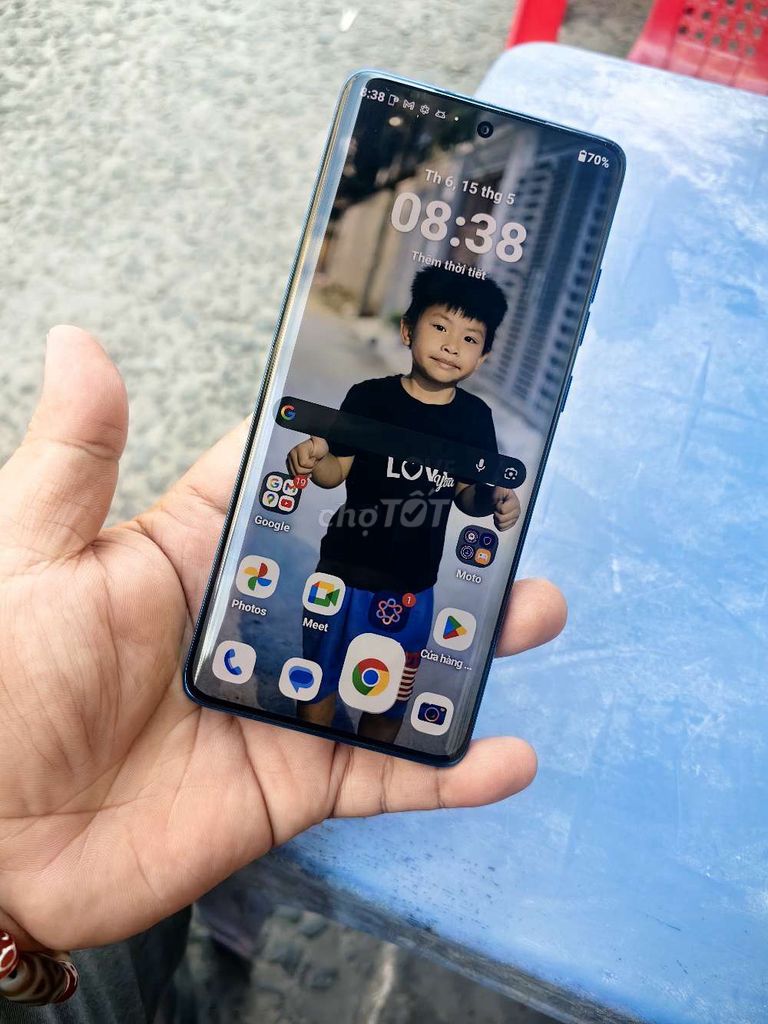 Motorola Edge 60 Fusion Xanh Đã sử dụng. Mua bán Điện thoại tại Quận Gò Vấp Tp Hồ Chí Minh được đăng bởi Jun hình 1