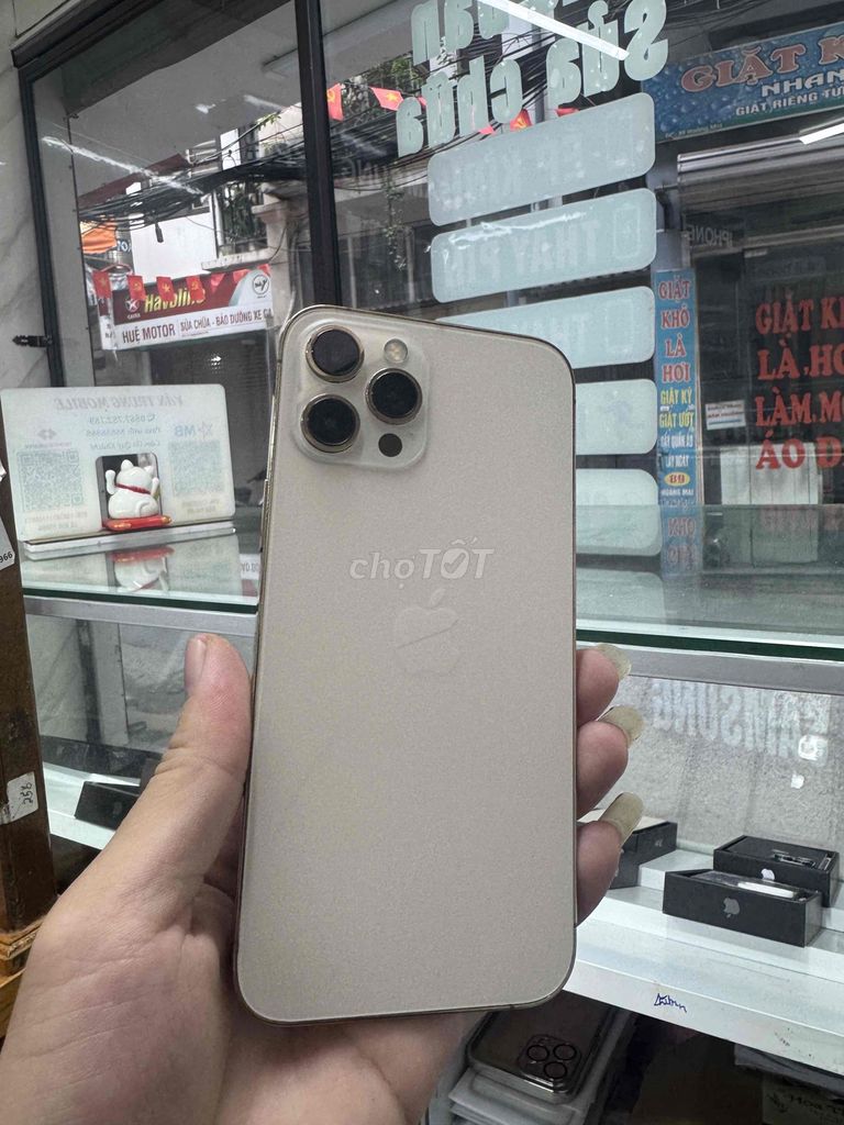 Apple iPhone 12 Pro Max Vàng Mới. Mua bán Điện thoại tại Quận Hoàng Mai Hà Nội được đăng bởi Kiêuhuynhduc hình 1