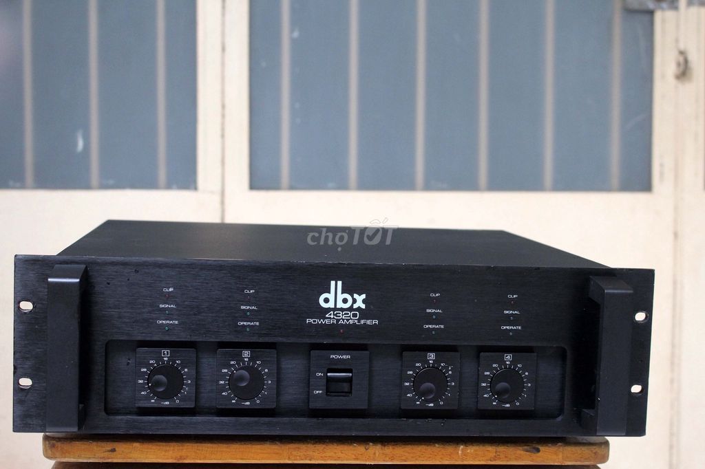 Power amplifier DBX 4320 4 Chanel. Mua bán Tivi, Âm thanh tại Quận 8 Tp Hồ Chí Minh được đăng bởi tran thanh long hình 1