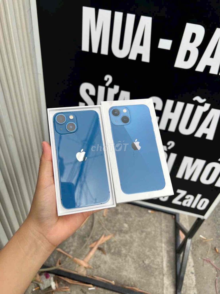 iPhone 13 mini 128GB Xanh dương VN/A. Mua bán Điện thoại tại Quận Gò Vấp Tp Hồ Chí Minh được đăng bởi Kim Long Mobile hàng thanh lý hình 1