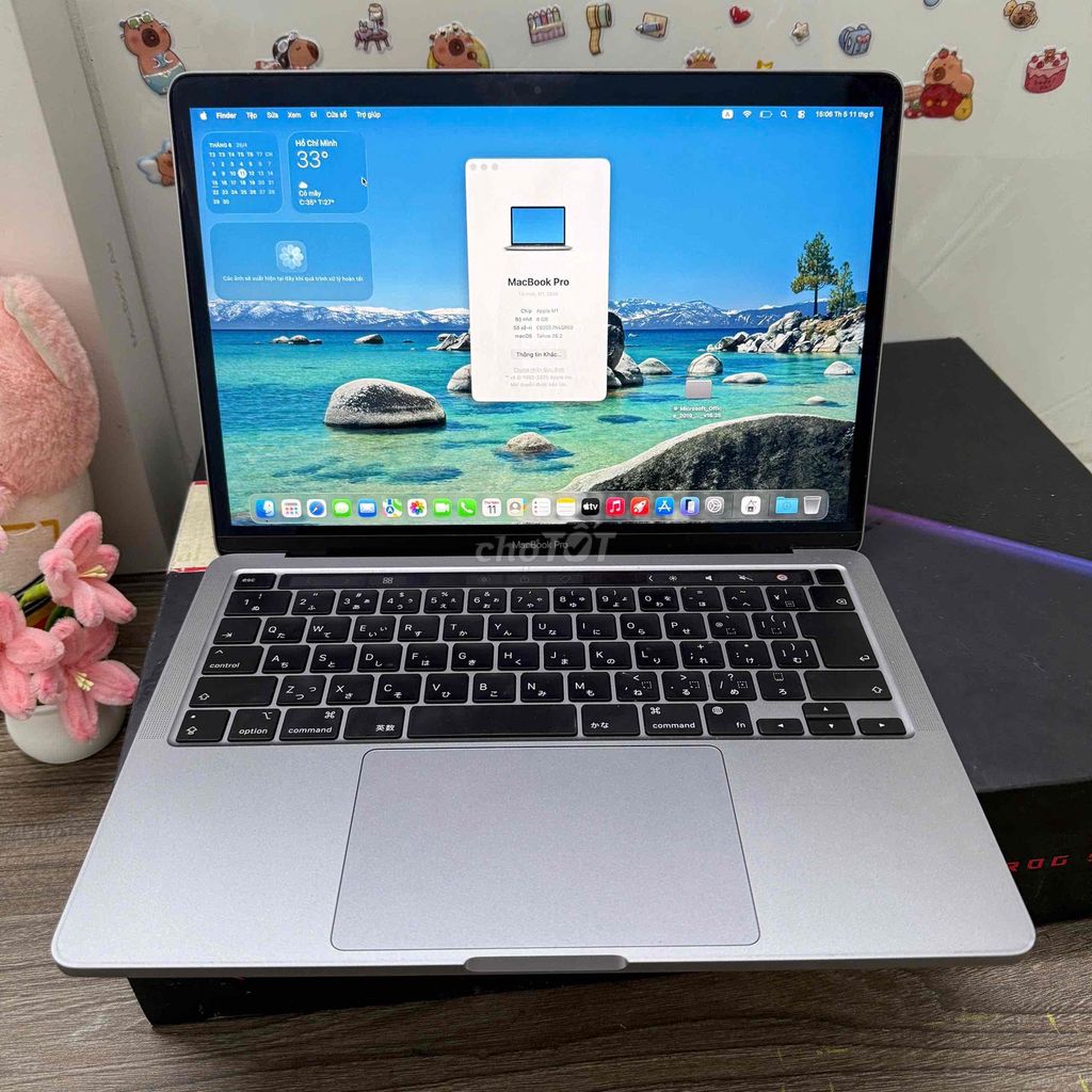 Apple MacBook Pro M1 13.3 inch 8GB/256GB Xám. Mua bán Laptop tại Quận Thanh Xuân Hà Nội được đăng bởi Nguyễn Duy Hùng hình 1