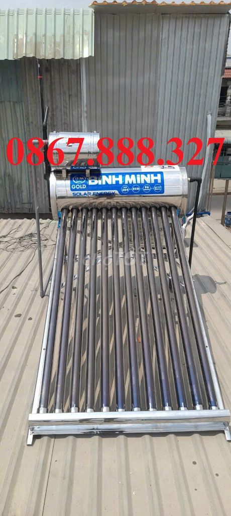 Máy nước nóng năng lượng mặt trời Bình Minh 130l