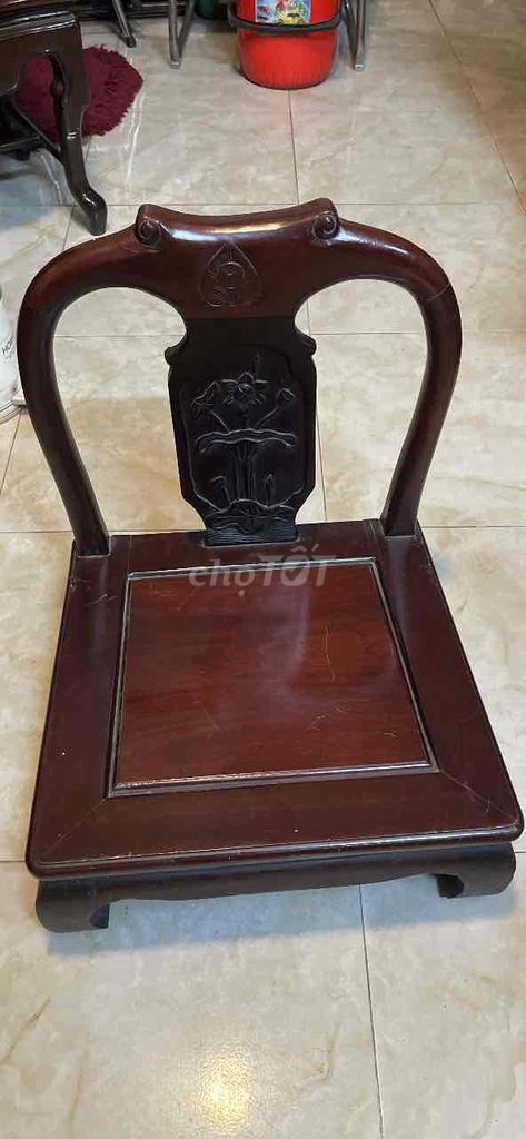 Ghế Gỗ Lim Kiểu Nhật Nâu Đỏ. Mua bán Bàn ghế tại Quận Thanh Xuân Hà Nội được đăng bởi Việt Việt hình 1