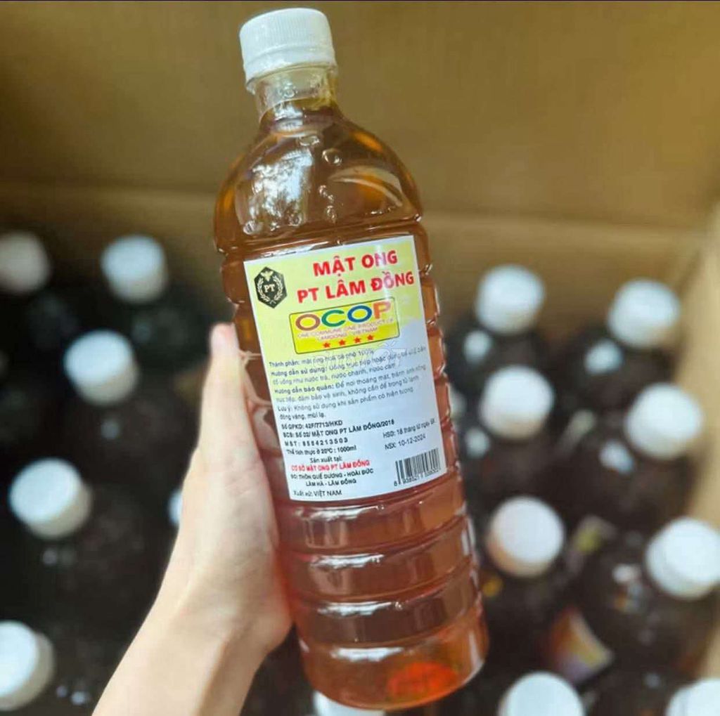 Mật ong Lâm Đồng OCOP 4 sao 1L. Mua bán Đồ ăn, thực phẩm và các loại khác tại Huyện Bình Chánh Tp Hồ Chí Minh được đăng bởi HaiVanFilter hình 1