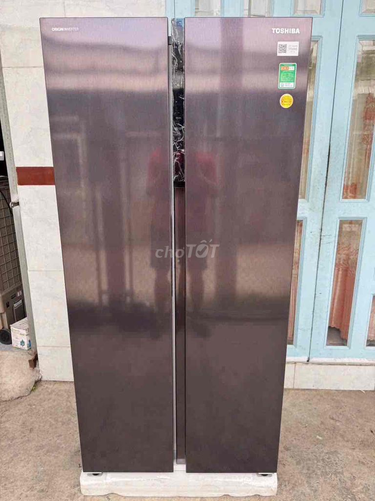 Tủ lạnh Toshiba 460 lít Side By Side. Mua bán Tủ lạnh tại Quận Bình Thuỷ Cần Thơ được đăng bởi Quỳnh  hình 1