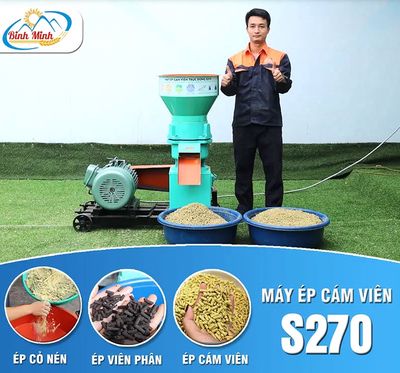 Máy ép cám viên S270. Mua bán Đồ chuyên dụng, Giống nuôi trồng tại Thị xã Sơn Tây Hà Nội được đăng bởi Kho Bình Minh