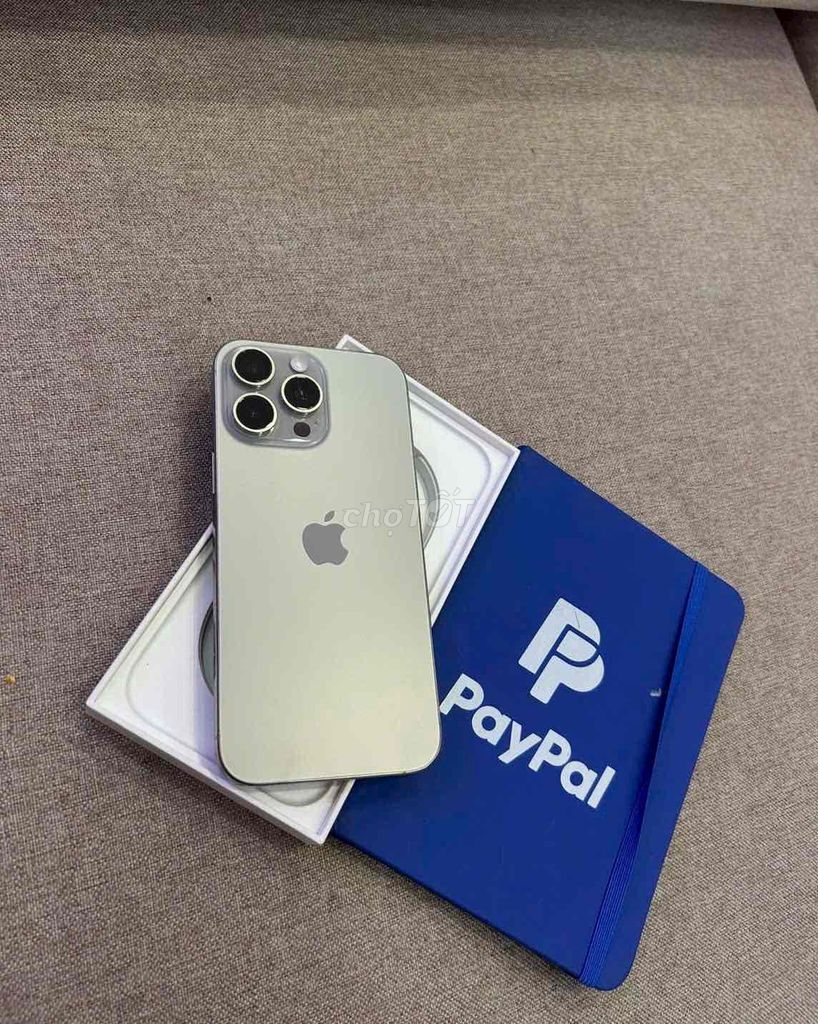 iPhone 16 Pro Max 1TB Natural 90%. Mua bán Điện thoại tại Quận 3 Tp Hồ Chí Minh được đăng bởi Nam Á Mobile hình 1