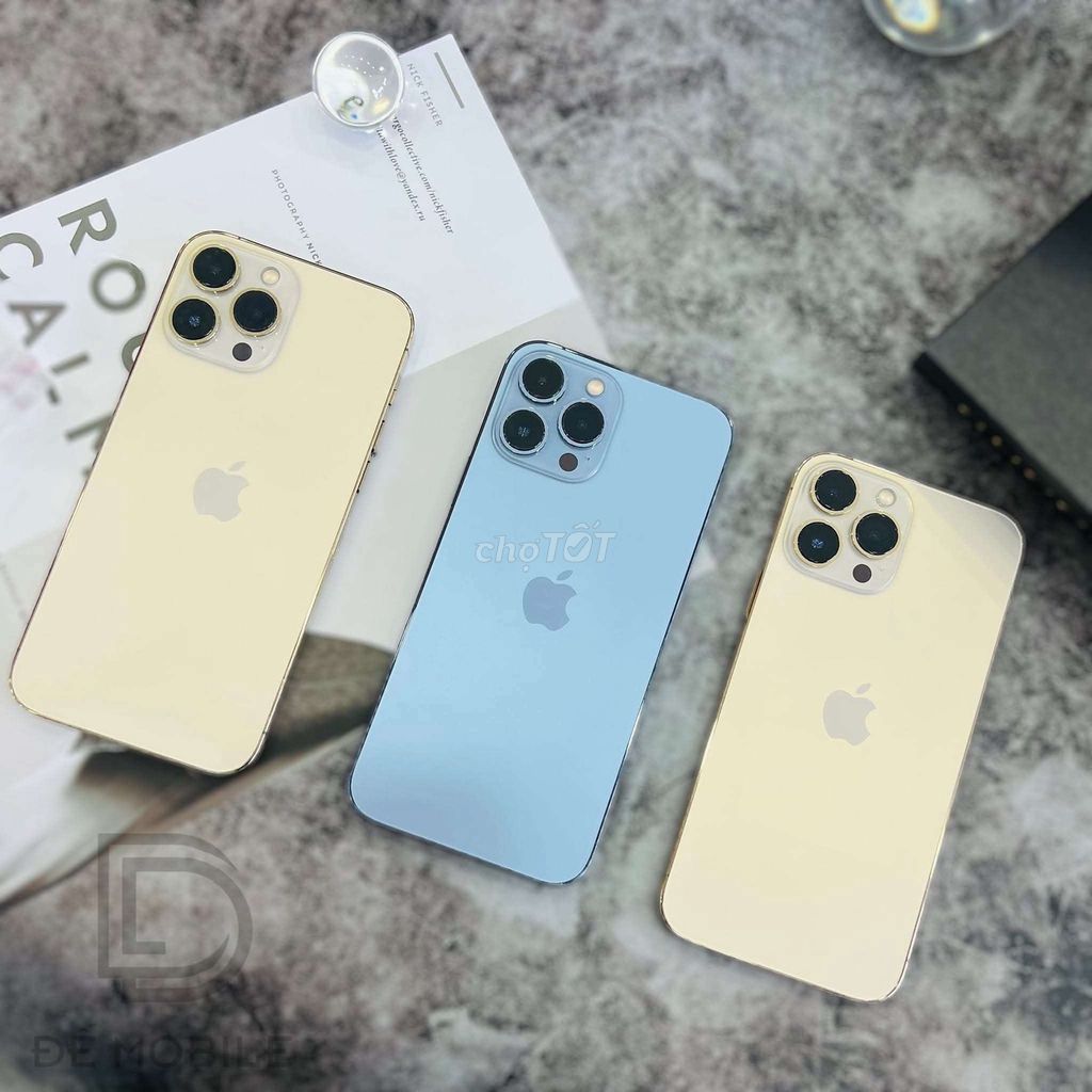 Máy thanh lý 💗 IPHONE 13 PRO MAX 128 VN/a - Blue. Mua bán Điện thoại tại Thành phố Biên Hòa Đồng Nai được đăng bởi Hàng Thanh Lý ĐẾ MOBILE hình 1