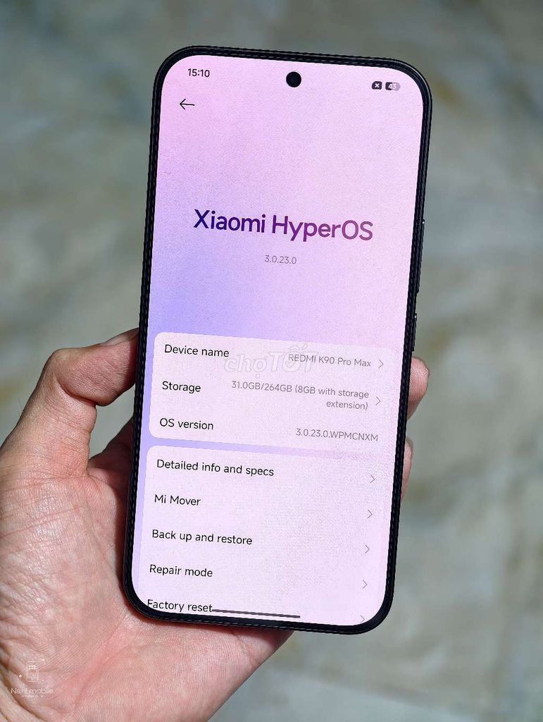 Xiaomi Redmi K90 Pro Max 256GB Đen. Mua bán Điện thoại tại Thành phố Thủ Đức Tp Hồ Chí Minh được đăng bởi NANI MOBILE hình 1