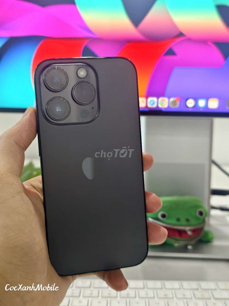 iPhone 14 Pro 256Gb QT khay sim,zin full chức năng. Mua bán Điện thoại tại Quận Liên Chiểu Đà Nẵng được đăng bởi Minh Hiệp CócXanhMobile hình 1
