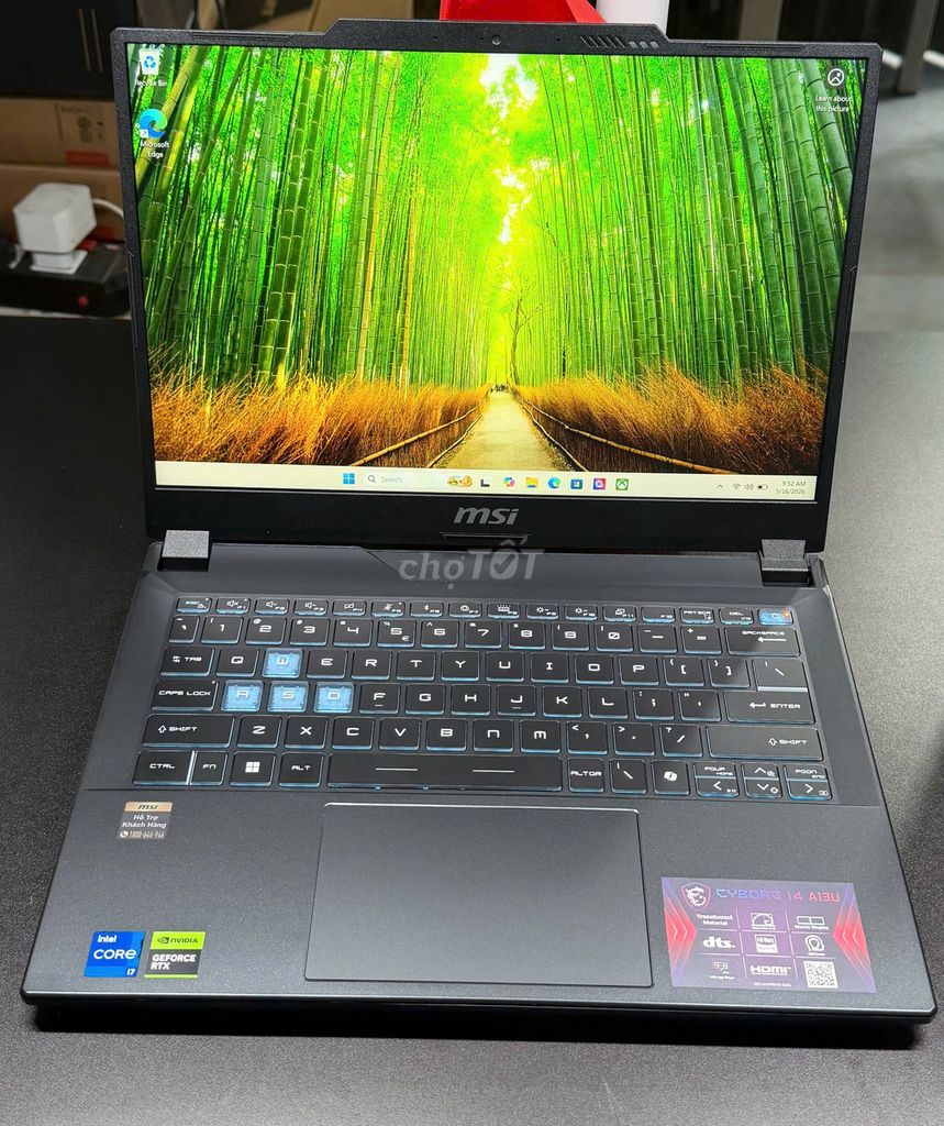 MSI Cyborg 14 A13UDX i7-13620H-16GB/512GB/RTX3050. Mua bán Laptop tại Quận 12 Tp Hồ Chí Minh được đăng bởi Quỳnh Bích hình 1