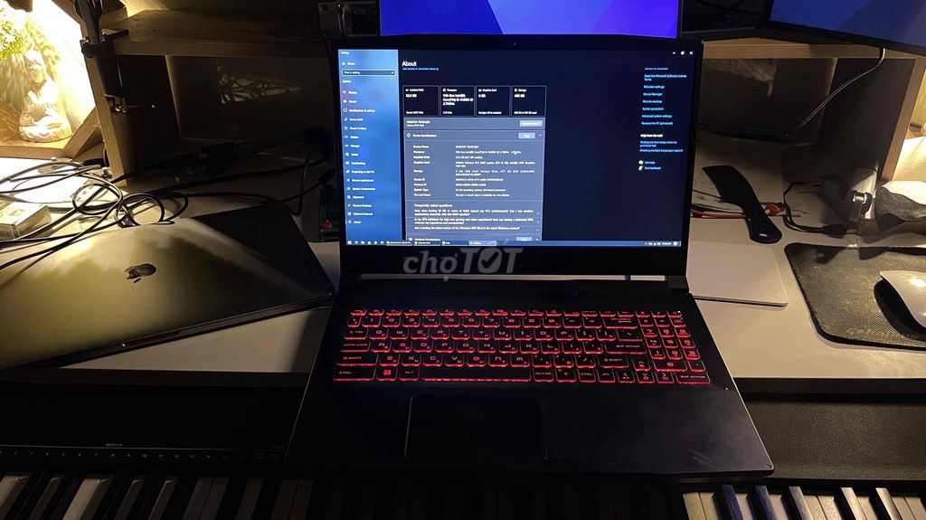 Laptop MSI GF66 Option i5 11400H 32GB RAM RTX3060. Mua bán Laptop tại Quận Cẩm Lệ Đà Nẵng được đăng bởi khang hình 1